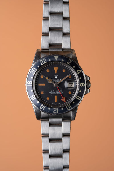 1977 Rolex pumpkin 1675 MK3 Radial dial