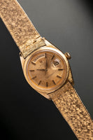 1960 Rolex 1806 Gold Day-Date - Brick Moire Finish