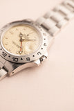 1988 Rolex 16550 Cream Panna Dial Explorer II - Box and Service Papers - Unpolished