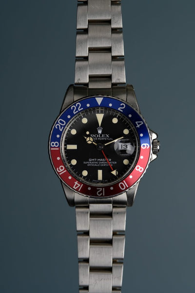 1982 Rolex 16750 Pepsi GMT - Matte Dial