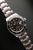 1985 Rolex 16800 Submariner turning tropical w/  blue insert