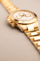1997 Rolex 16528 Daytona - White on Gold