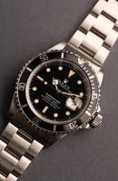 1986 Rolex 168000 “triple 0” Submariner