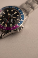 1969 Rolex Fuchsia 1675 GMT w/ Mk0.5  Day Glow Dial. Box & Papers