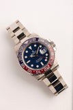 2019 Rolex 126719BLRO (126719) White Gold GMT w/ Blue Dial : Full Set