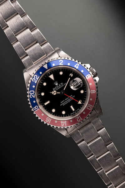 1996 Rolex 16700 Pepsi GMT - unpolished