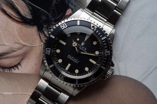 1970 Rolex Submariner 5513 - Super Fat Font Insert