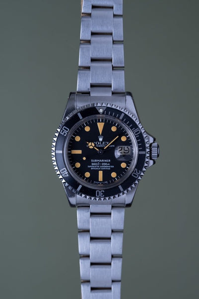1977 Rolex Pumpkin 1680 Submariner - Unpolished