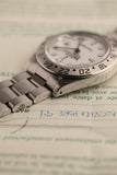 1993 Rolex 16570 Explorer II Polar dial - Unpolished w/ Papers