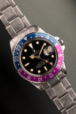 1964 Rolex Serpico Y Laino Gilt 1675 Fuchsia GMT