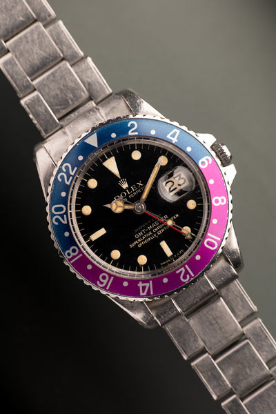 1964 Rolex Serpico Y Laino Gilt 1675 Fuchsia GMT