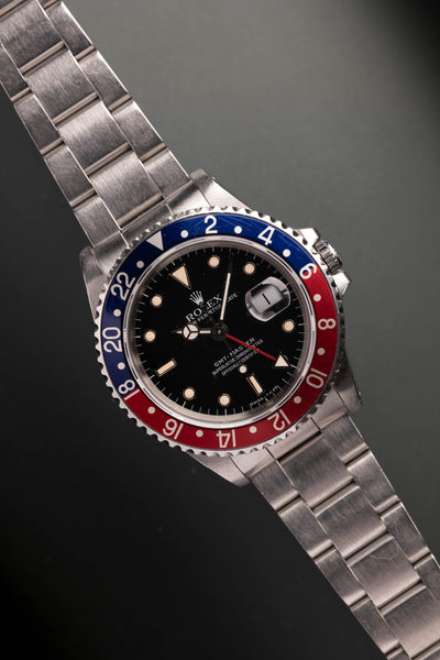 1988 Rolex 16700 Pepsi GMT - Unpolished