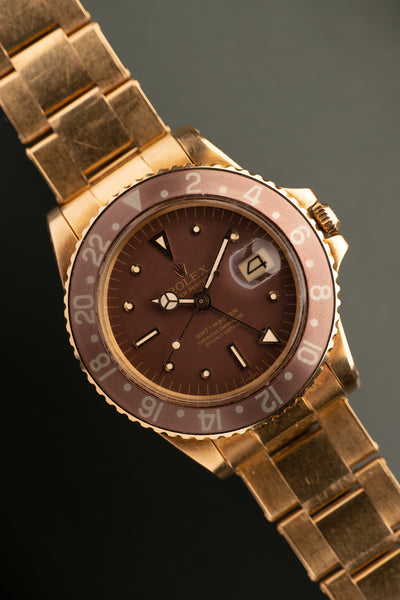1979 Rolex 1675/8 Nipple Rootbeer Dial - Unpolished
