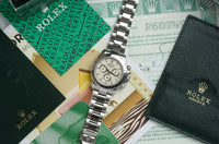 2000 Rolex 116520 “Panna Cotta” Daytona - Box &amp; Papers