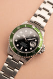 2003 16610LV Kermit “Flat-Four” Submariner - Box and Papers + Accessories