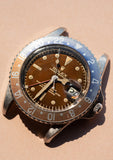 1960 Rolex 1675 Tropical Gilt Chapter Ring GMT
