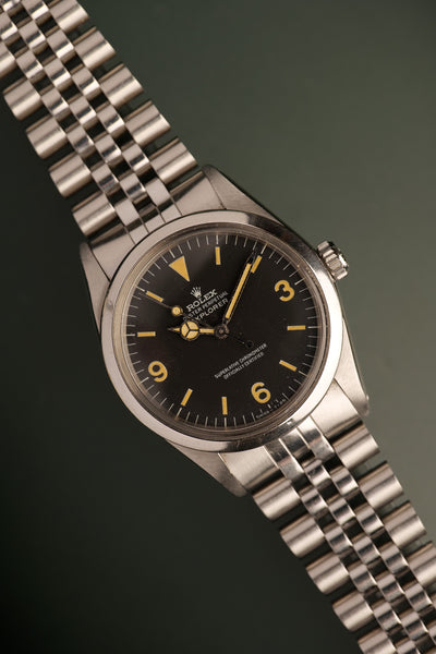 1973 Rolex 1016 Explorer 1 -Pumpkin lume