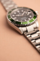 2003 16610LV Kermit “Flat-Four” Submariner - Box and Papers + Accessories