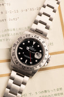2000 Rolex 16570 Black Dial Explorer II - Unpolished w/ Japanese Papers