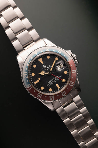 1972 Rolex GMT-Master MK2 Faded Pepsi Insert