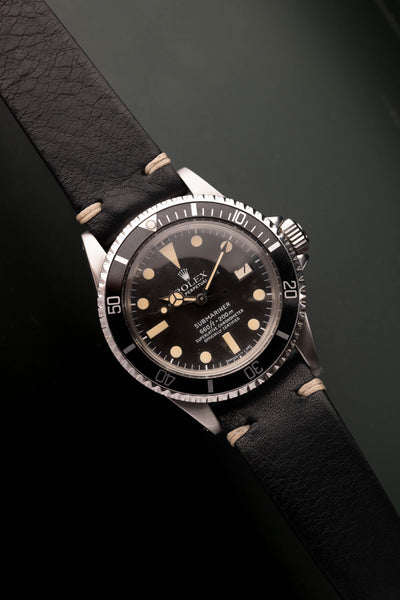 1978 Rolex 1680 Submariner Leather Strap