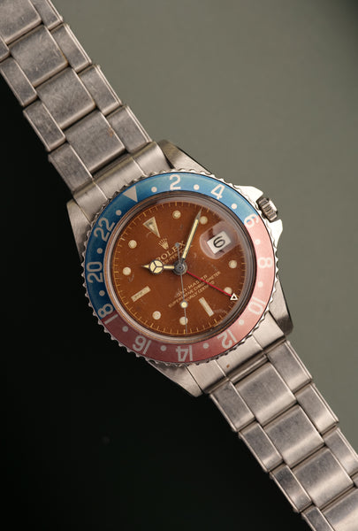 1962 Rolex Tropical-Gilt-Chapterring 1675 GMT