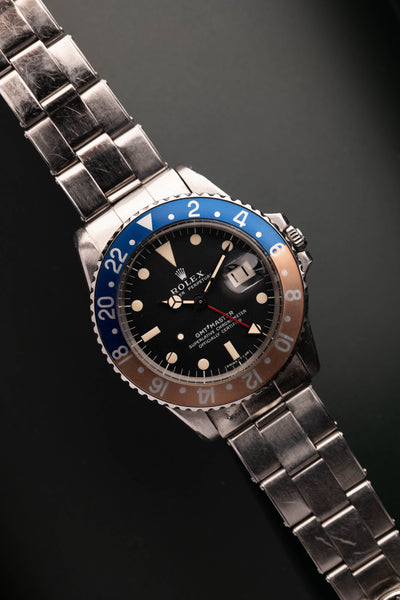 1972 Rolex 1675 Pepsi GMT MK2 Unpolished w/ Papers
