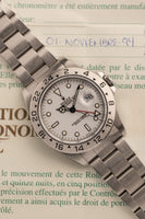 1993 Rolex 16570 Explorer II Polar dial - Unpolished w/ Papers