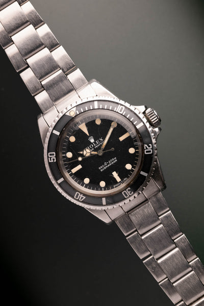 1969 Rolex 5513 Submariner - Ghost Grey Insert