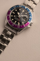 1969 Rolex Fuchsia 1675 GMT w/ Mk0.5  Day Glow Dial. Box & Papers