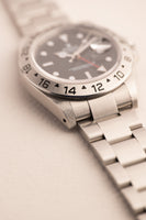 2000 Rolex 16570 Black Dial Explorer II - Unpolished w/ Japanese Papers