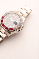 2019 Rolex 126719BLRO (126719) White Gold GMT w/ Blue Dial : Full Set