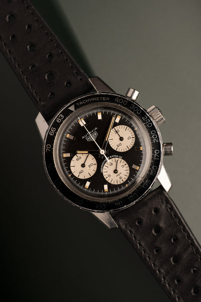 1960’s Heuer 2446C Autavia - Abercrombie & Fitch Co Dial - Original Owner