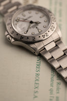 1993 Rolex 16570 Explorer II Polar dial - Unpolished w/ Papers