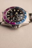 1969 Rolex Fuchsia 1675 GMT w/ Mk0.5  Day Glow Dial. Box & Papers