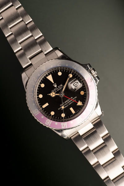 1971 Rolex Fuchsia 1675 GMT - MK 1 Dial - Unpolished