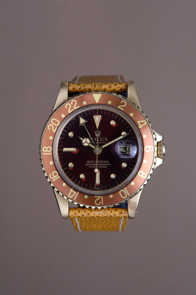 1978 Rolex 1675 Gold ‘tiger king’ GMT