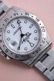 1990 Rolex 16570 Polar Tritium Dial Explorer II