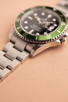 2003 16610LV Kermit “Flat-Four” Submariner - Box and Papers + Accessories