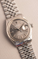 1970 Rolex 1601 Datejust - Grey Burst dial