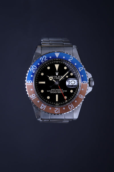 1960 Rolex Gilt Chapter-Ring 1675 Pepsi GMT