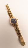 1974 Rolex 1601 /8 Pinkish Gold Datejust with Blue Roman Dial