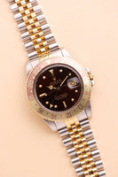 1984 16753 Rootbeer Nipple dial GMT - Unpolished