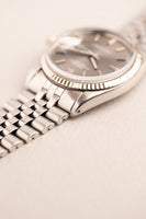 1970 Rolex 1601 Datejust - Grey Burst dial