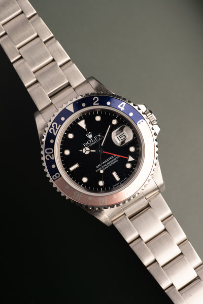 1997 Rolex 16710 Pepsi GMT - Unpolished