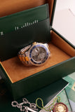 2003 Rolex 16613 Serti Dial Two-Tone Gold Submariner -Unpolished & Complete