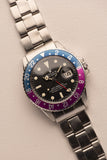 1969 Rolex Fuchsia 1675 GMT w/ Mk0.5  Day Glow Dial. Box & Papers
