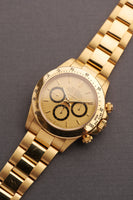 1987 Rolex 16528 Zenith Gold Daytona w/ Champagne Floating “Cosmograph” Dial - Unpolished