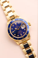 1989 Rolex 16618 Submariner w/ Tropical Blue Dial