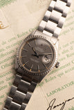 1970 Rolex 1603 Datejust ghost grey dial - w/ Guarantee Papers